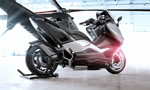 Yamaha TMAX Hypermodified by Larazeth Is A 200 km/h (124 mph) Scooter