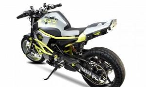 Yamaha Unveils Cage Six Concept Bike