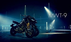 Yamaha Unveils the MWT-9 Leaning Multi-Wheeler
