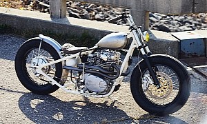 Yamaha XS650 El Bob Is Full of Vintage Bobber Charm Wherever You Look