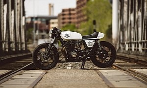 Yamaha XS750 Oxford Is A Custom Cafe Racer with Vintage Vibes