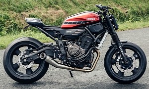 Yamaha XSR700 “Apex Ruler” Will Give You Goosebumps, Rides on Carbon Fiber Hoops