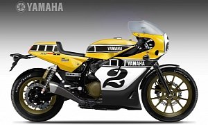 Yamaha XV950 Kenny Roberts Replica Anniversary Concept Rocks