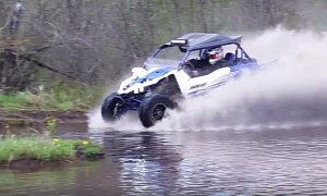 Yamaha YXZ1000R Is the Perfect Tool to Show the World SxSs Can Float on Water