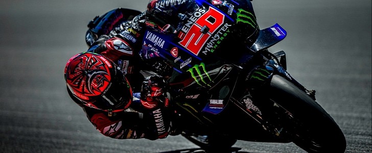 Monster Energy Yamaha rider Fabio Quartararo