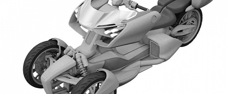 Yamaha leaning-trike concept