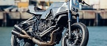 Yard Built Yamaha XSR700 “8 Dayz” Looks Sound Carrying Its Alloy Monocoque Suit
