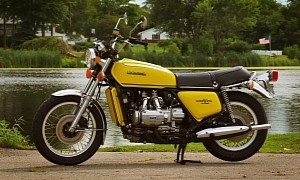 Yellow 1976 Honda GL1000 Gold Wing Comes With Unknown Mileage and Looks to Die For