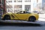 Yellow 2015 Corvette Z06 Coupe Spotted at New York Event