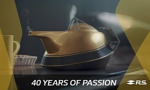 Yellow F1-Inspired Teapot With Carbon Handle Is Renault's New Product
