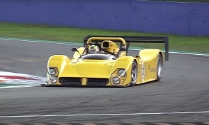 Yellow Ferrari 333 SP Spotted Flexing V12 at Monza, Sounds and Looks Glorious