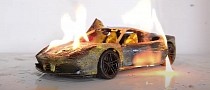 Yellow “Ferrari 488 GTB” Burns Before Our Eyes, Gets Restored to Shiny Red