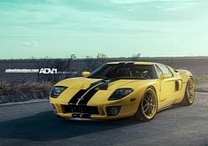 Yellow Ford GT on ADV.1 Wheels Is Cooler Than Everything