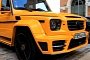 Yellow Mercedes G63 AMG Gronos by Mansory Spotted in Monaco