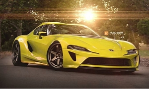 Yellow Redesigned Toyota FT-1 Gets Rendered