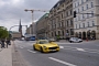 Yellow SLS AMG Colorizes an Entire German Street