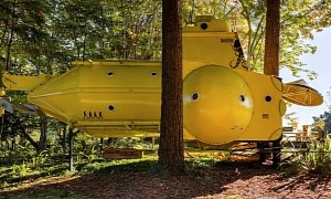 Yellow Submarine Is the Most Incredible Tiny House You Can Actually Experience Yourself
