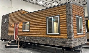 Yellowstone-Inspired Tiny Home on Wheels Exudes Comfort and Warmth Through All Its Pores
