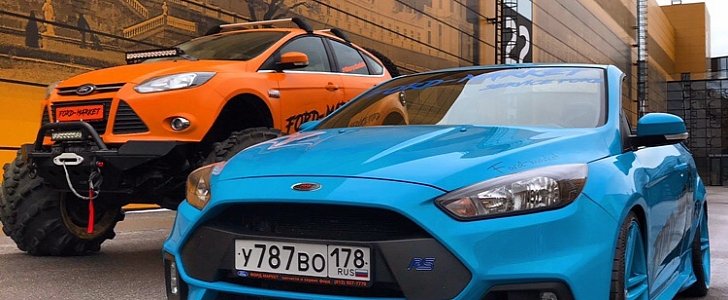 Yes That S A Focus Rs Cabriolet And A Focus Monster Truck Autoevolution