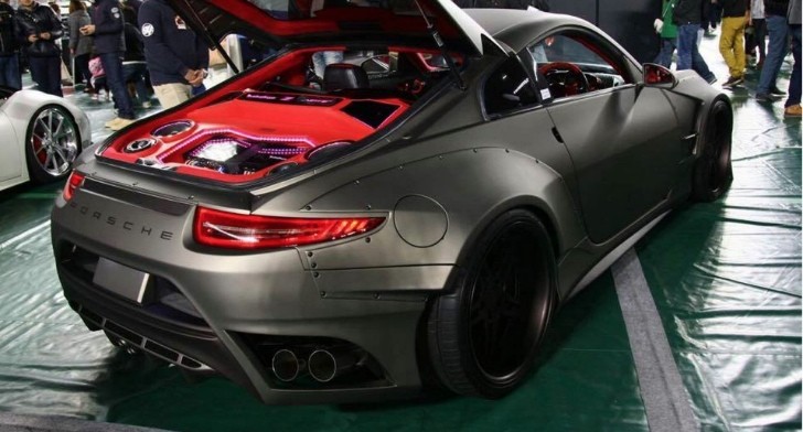Yes, This Is a 350Z with a Porsche 911 Tail and Maserati GranTurismo Front
