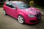 Yes, This Is a Pink VW Golf GTI!