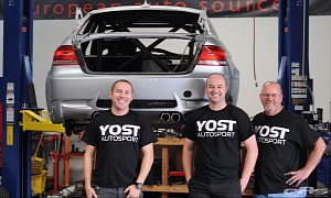 Yost Autosport Starts Building M3 Race Car at EAS