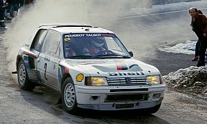 You Can Bid on the Peugeot 205 T16 Group B Rally Car Driven by Ari Vatanen