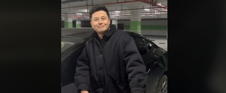 You can find a fake anything in China, including a fake Elon Musk