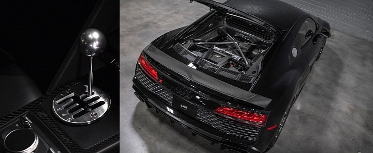Underground Racing Audi R8 with manual transmission