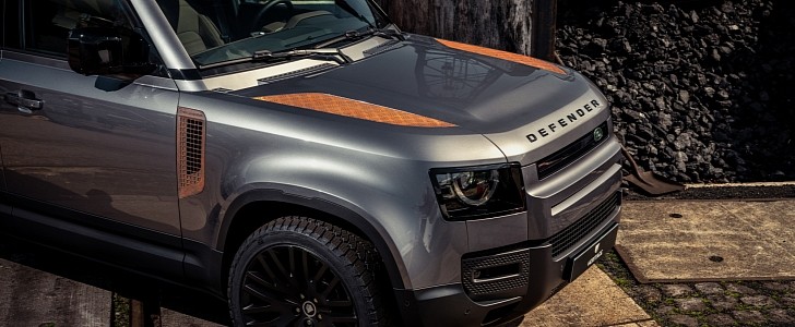 Heritage Customs Valiance is based on a 2021 Land Rover Defender, includes actual rusted parts