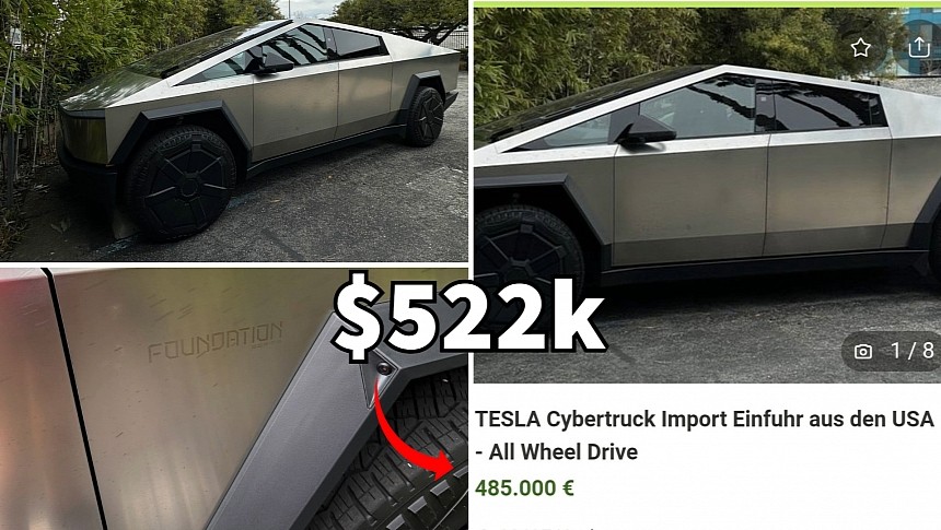 You can now buy a Tesla Cybertruck in Germany