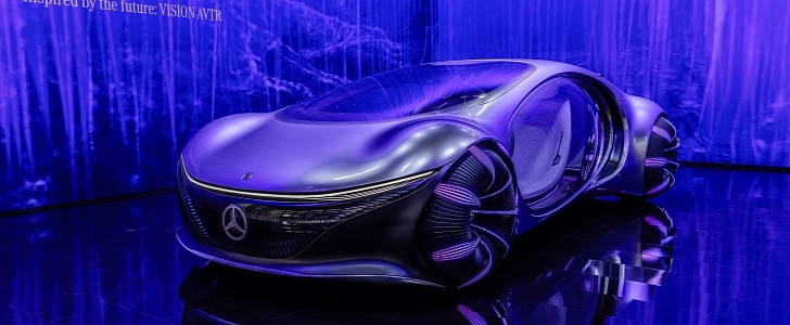 The Mercedes-Benz Vision AVTR gets BCI technology, so you can control it with your mind