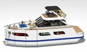 Send Your Minifigures on a Luxury Cruise With This 'Lego Ideas' Yacht