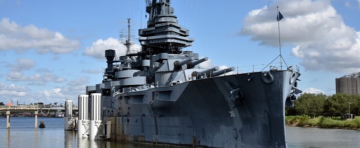 Battleship Texas is one of the oldest and most prestigious American battleships