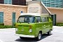 You Can't Go Unnoticed With This Show-Ready Volkswagen Type 2 Westfalia in Helsinki Green