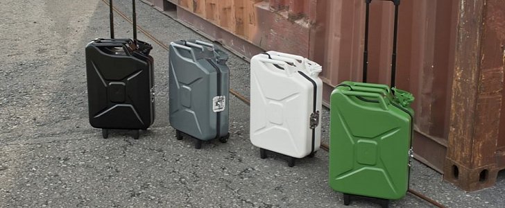 Travel Trolleys Shaped Like Jerry Cans