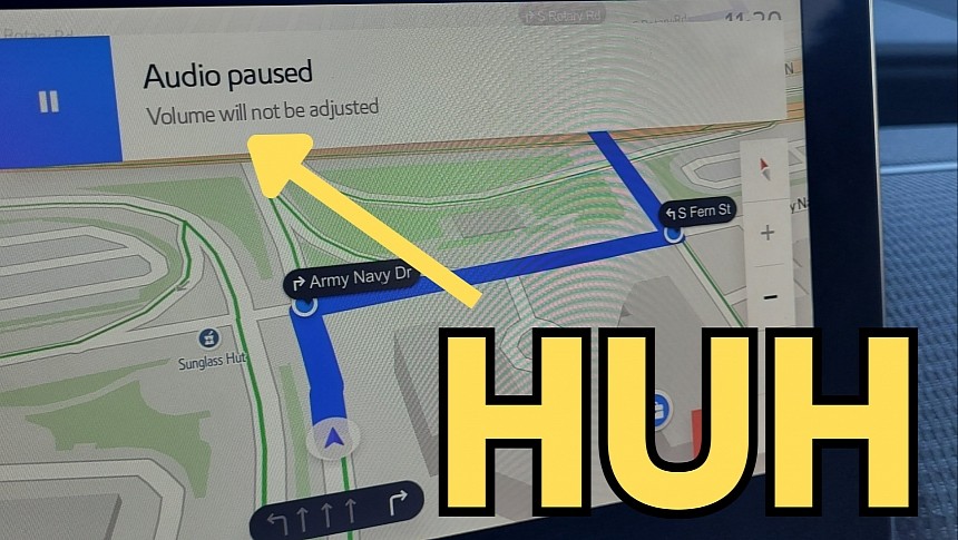 A new mysterious error on Android Auto
