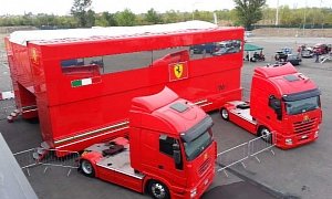 You Could Have Your Own Racing Team: Buy This Ferrari F1 Race Trailer