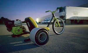 You Don't Need Hills Anymore With The Gas-powered Tortuga Drift Trike