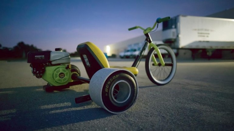 gas powered tricycle