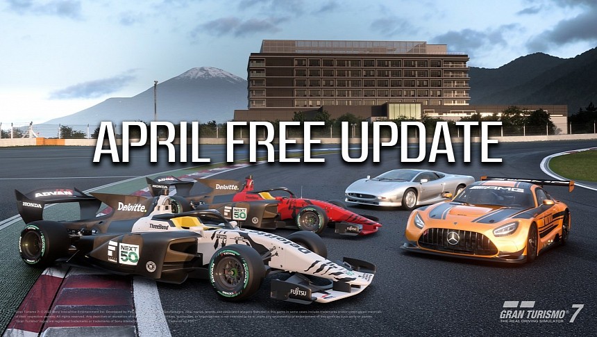 GT7 April 2023 free update