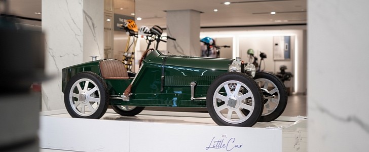 Baby Bugatti II at Harrods