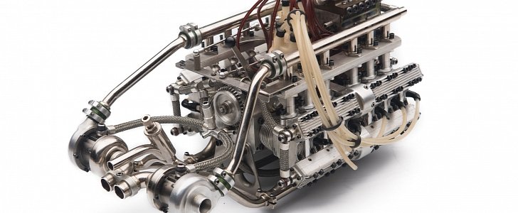 Porsche 917 1:4 scale engine