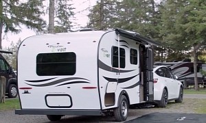 You Want 100% Off-Grid Capabilities? The E-Volt Travel Trailer Is What You Need