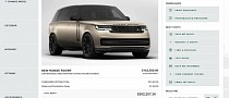You Won’t Believe How Much a Loaded New 2022 Range Rover Costs in the United States
