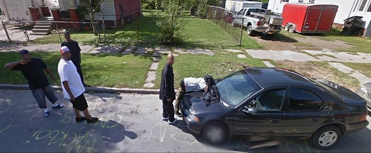 Google Street View images