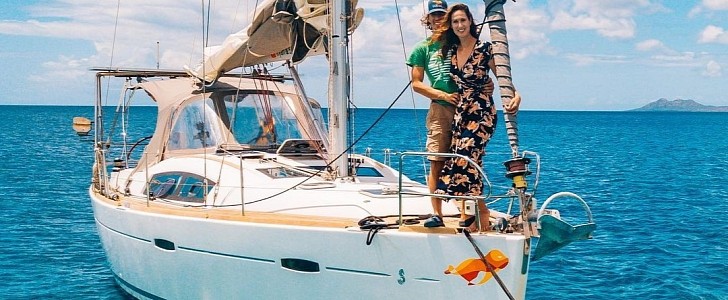 Ryan and Sophie have been living on board their sailing yacht for three years