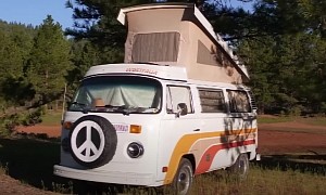 Young Couple Transforms 1974 Volkswagen Bus Into an Adorable Tiny Home