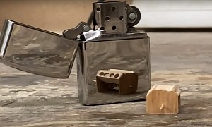 Young Engineer Crafts Insane Tiny V8 Engine Out of Wood and It Works Like a Charm