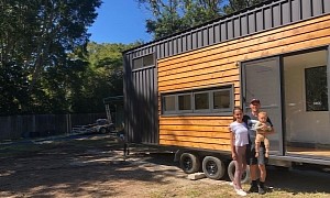 Young Family of Four Turns a Tiny House on Wheels Into the Perfect Self-Sufficient Home